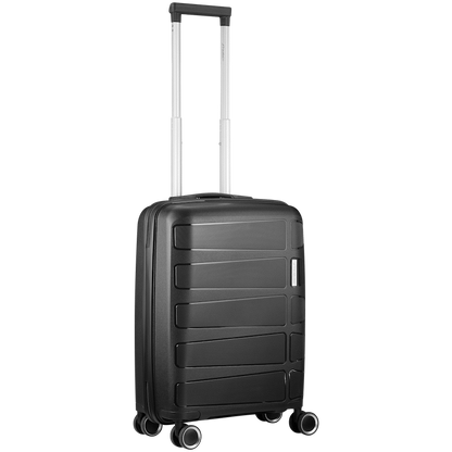 Travelwize Tourer PP 55cm 4-wheel Spinner Luggage Black