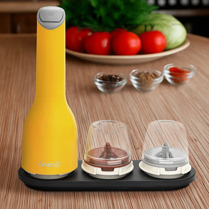 FinaMill Battery-Operated Grinder - Canary