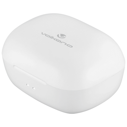Volkano Taurus Series 2.0 True Wireless Earphones - White