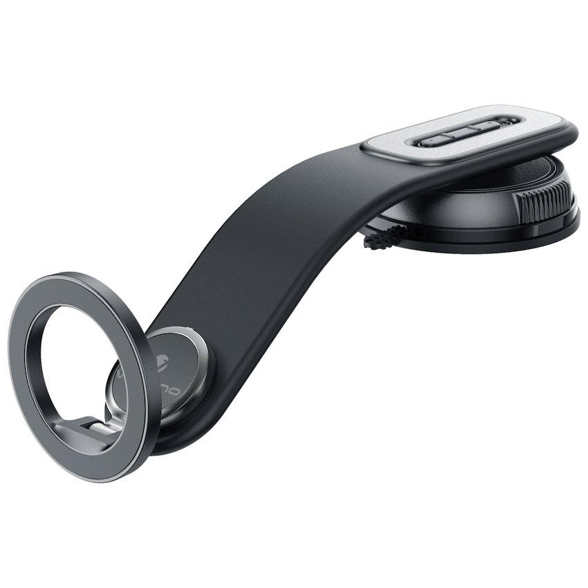 Volkano Arcmount Bendable Dash Mount Magnetic Phone Holder - Black