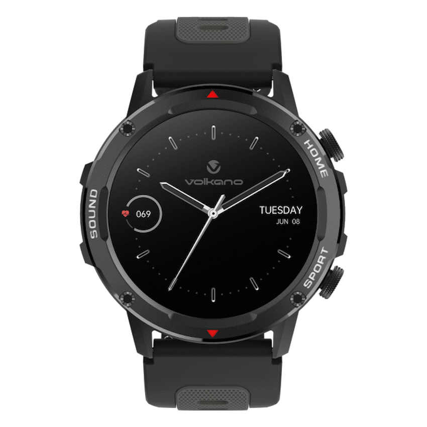 Volkano Power Series Smart Watch - Black