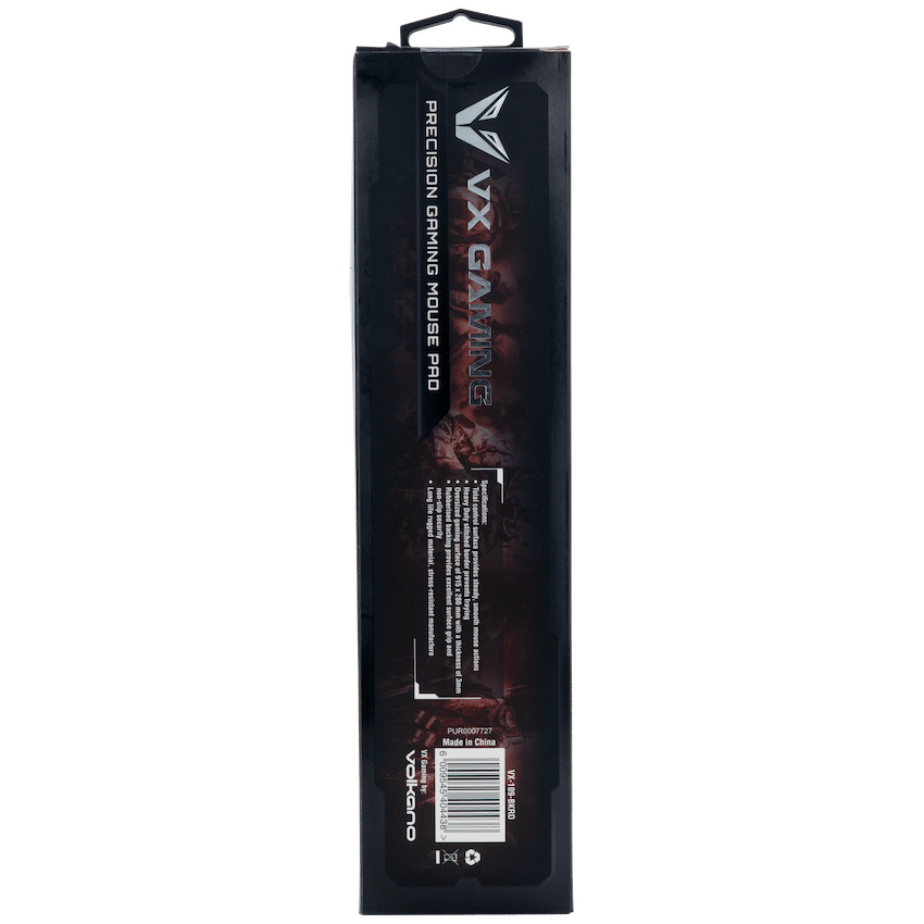 VX Gaming Battlefield Series Gaming Mousepad - Extra Wide Oversized - Black/Red - 915mm