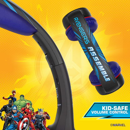 Marvel Avengers Bluetooth Headphones with dB Switch Function