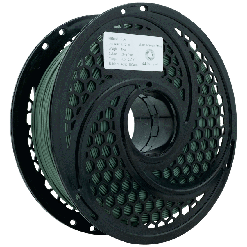 SA Filament PLA Filament 1kg - Olive Drab