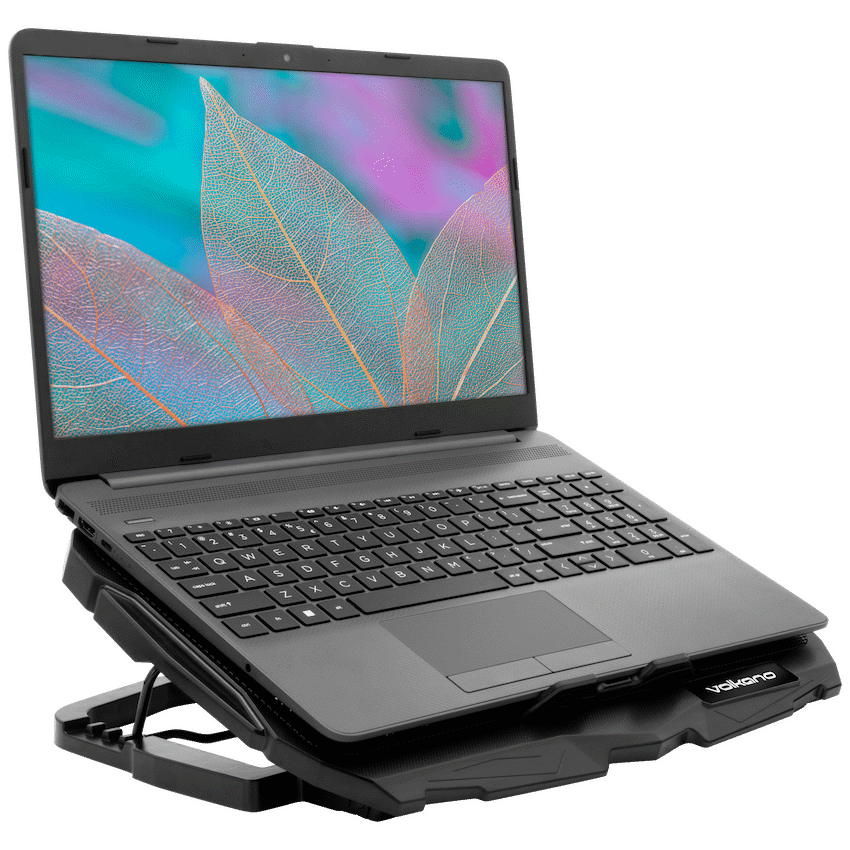 Volkano Glacier Series Upright Notebook Cooling Stand with Dual Fans