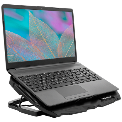 Volkano Glacier Series Upright Notebook Cooling Stand with Dual Fans