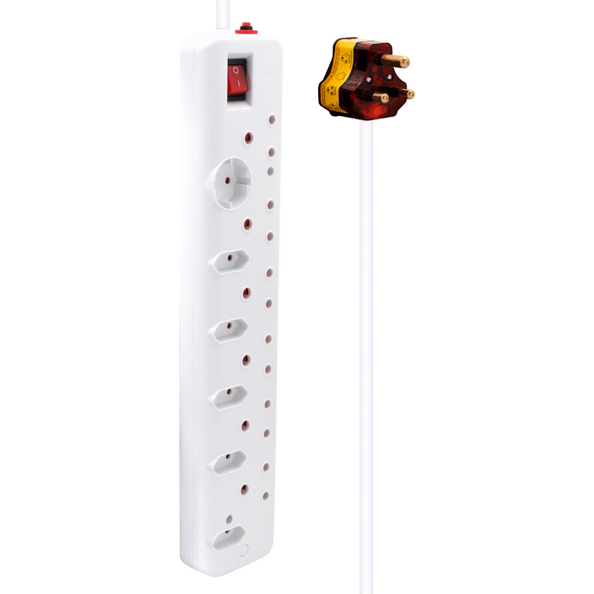 Ellies 12-Way High-Surge Multiplug 0.5m