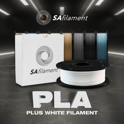 SA Filament Silk PLA Plus Gloss Filament 1kg - White