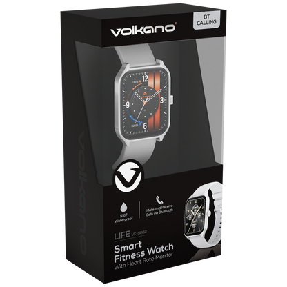 Volkano Life Series Smart Watches - Silver