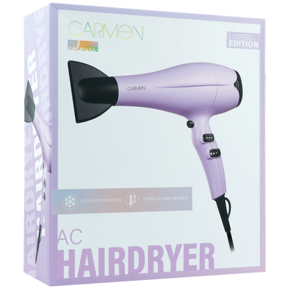 Carmen Colours 2200w AC Hair Dryer
