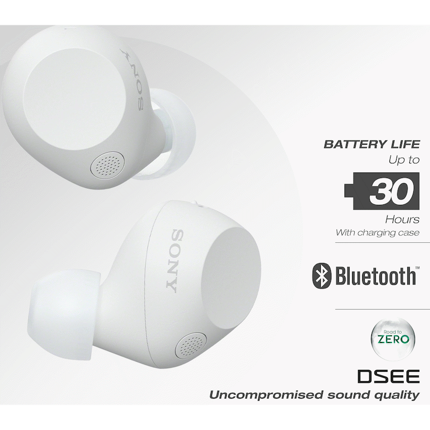 Sony WF-C710N (White) True Wireless Earbuds