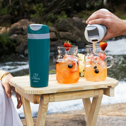 Snappy Smooth Thermal Tumbler 400ml Cloud ( Order in Qty of 12)