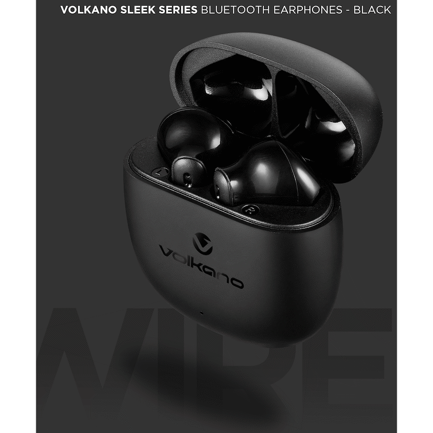 Volkano Sleek Series TWS Earphones - Black