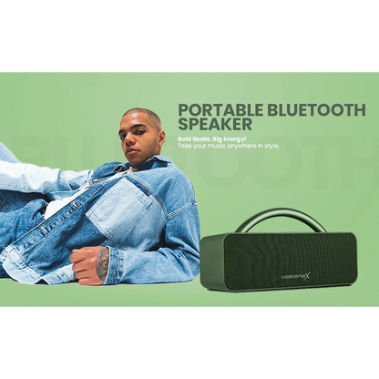 VolkanoX VXS200 Portable Bluetooth Speaker - Green