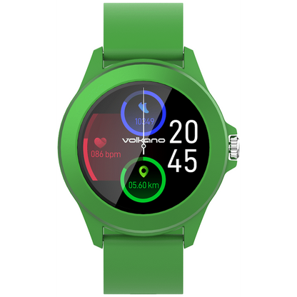 Volkano Splash Series Round Smartwatch - Green