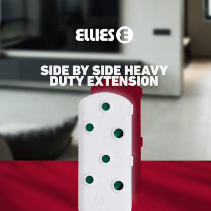 Ellies Side-by-Side Heavy-Duty Extension Lead - 10m