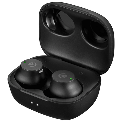 Volkano Taurus Series 2.0 True Wireless Earphones with Charging Case - Black