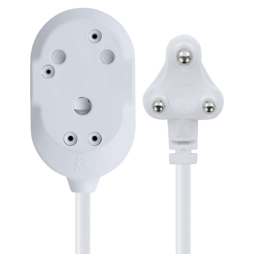Ellies Back to Back Light Duty Extension Lead-5M