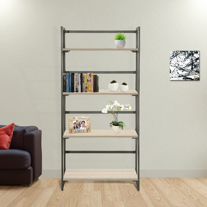 Everfurn Caprese Folding Bookshelf