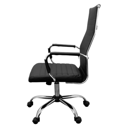 Everfurn Jupiter High Back Office Chair with Padded Seat
