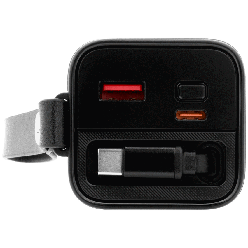 VolkanoX Titan Series - 20 000 mAh - Power Bank with retractable Type-C Cable with Flashlight