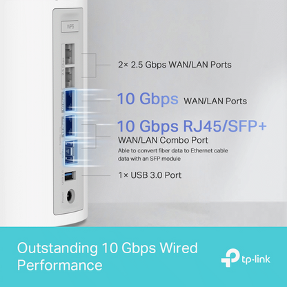TP-Link Deco BE85 (1-Pack) BE19000 Tri-Band Whole Home Mesh Wi-Fi 7 System