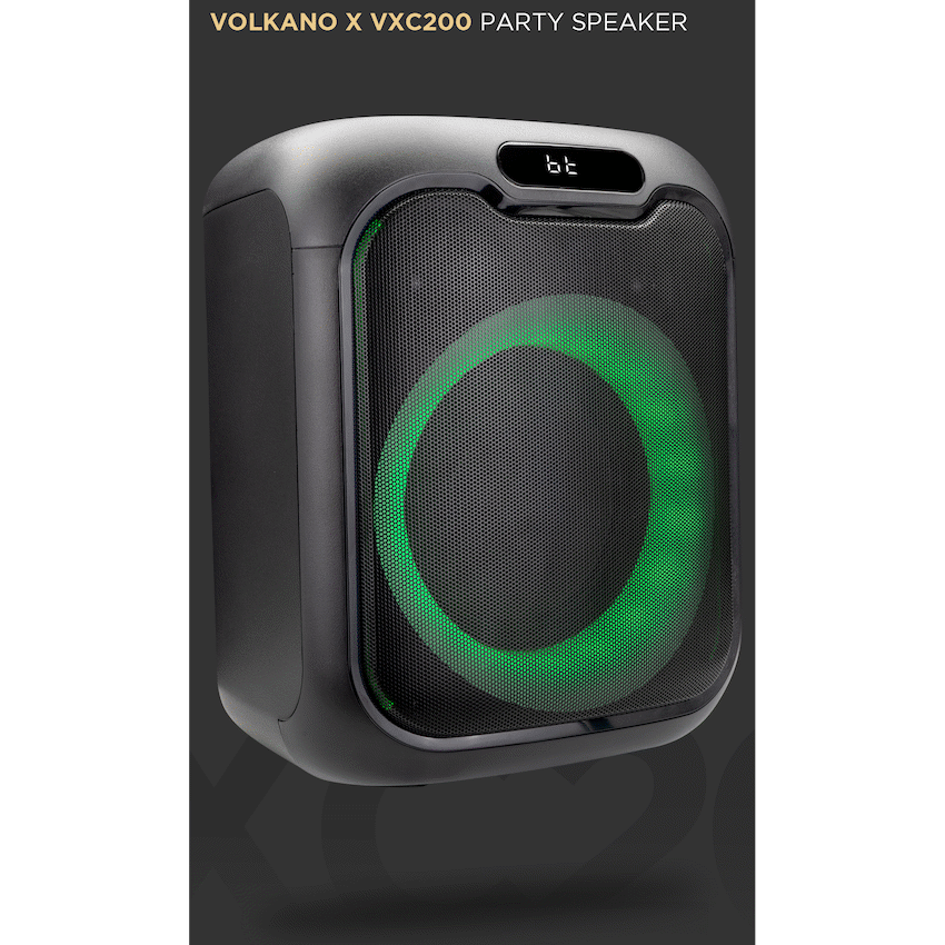 VolkanoX VXC200 6.5" Party Speaker - Black