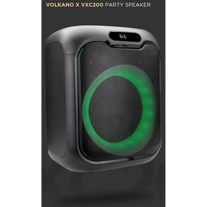 VolkanoX VXC200 6.5" Party Speaker - Black