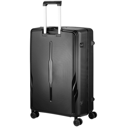 Travelwize Clipper PP 75cm 4-Wheel Spinner Luggage Black