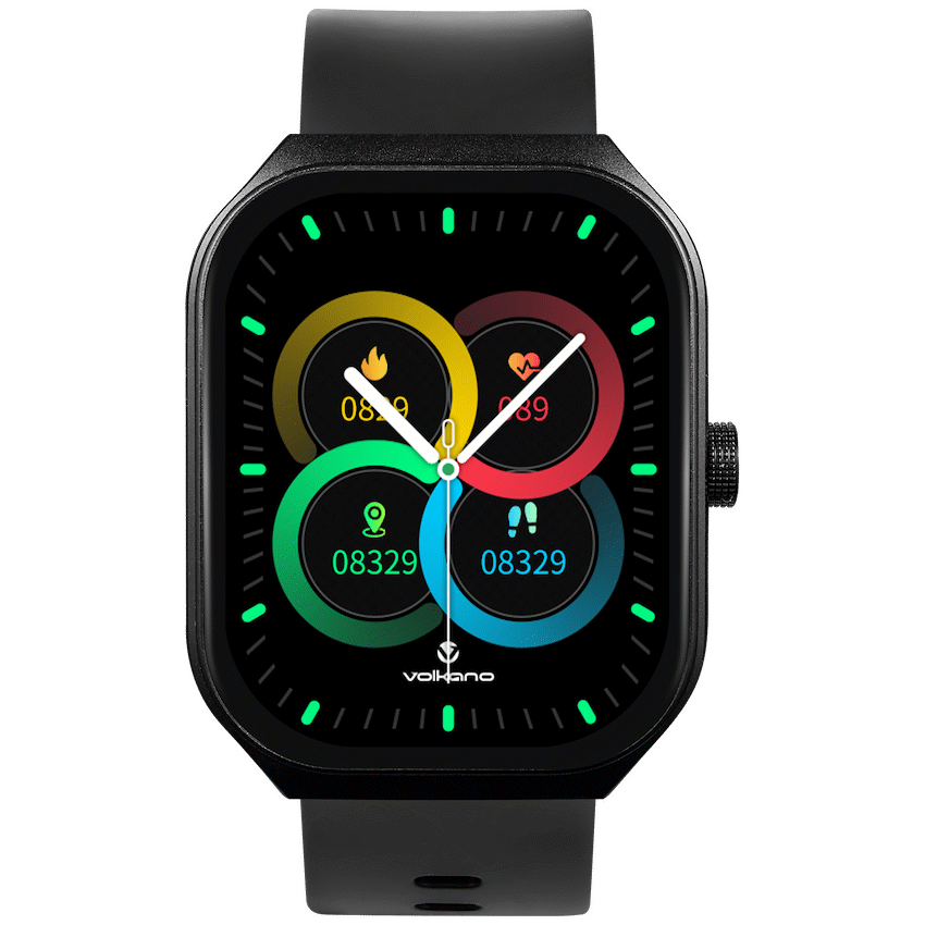 Volkano Spirit Series Smart Watch - Black