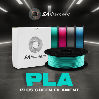 SA Filament Silk PLA Plus Chrome Filament 1kg - Green