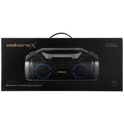 VolkanoX Adder Series Bluetooth Speaker - Black