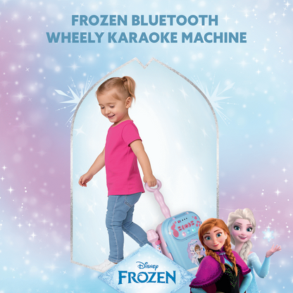 Disney Frozen Bluetooth Wheely Karaoke Machine