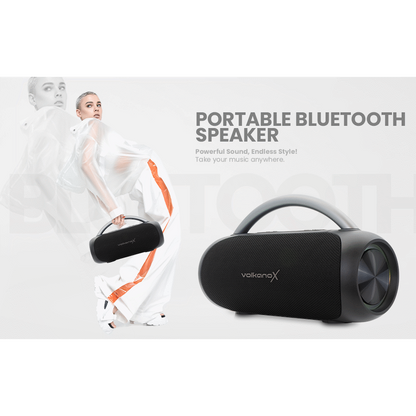 VolkanoX VXS300 Portable Bluetooth Speaker - Black