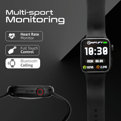 Amplify Challenge Series Square Smartwatch - Black