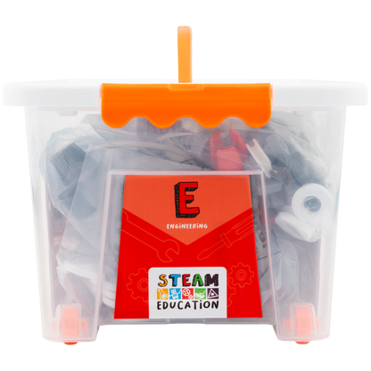 Edu-matic Flexi Build Robot Kit (107 pcs)