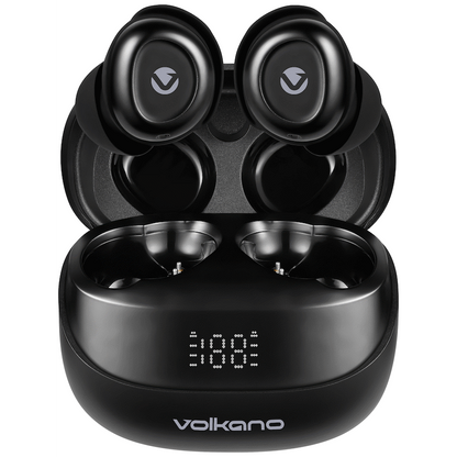 Volkano Aspen True Wireless Earphones - Black