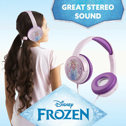 Disney Frozen Auxiliary Headphones with Stickers