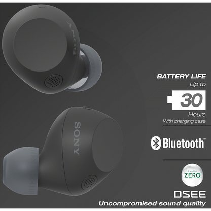 Sony WF-C710N True Wireless Earbuds (Black)