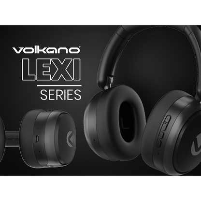 Volkano Lexi Bluetooth Headphone with ANC - Black