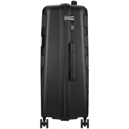 Travelwize Tourer PP 65cm 4-wheel Spinner Luggage Black