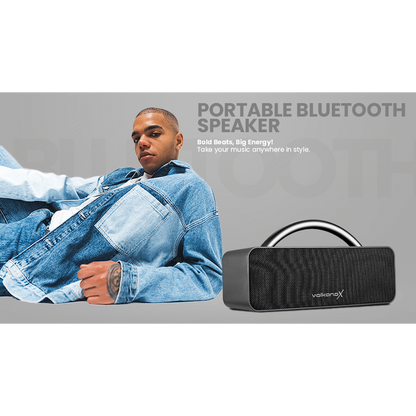 VolkanoX VXS200 Portable Bluetooth Speaker - Black