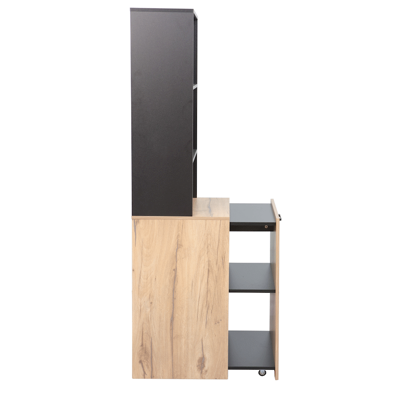 Adaptive Desk, With  Bookshelf