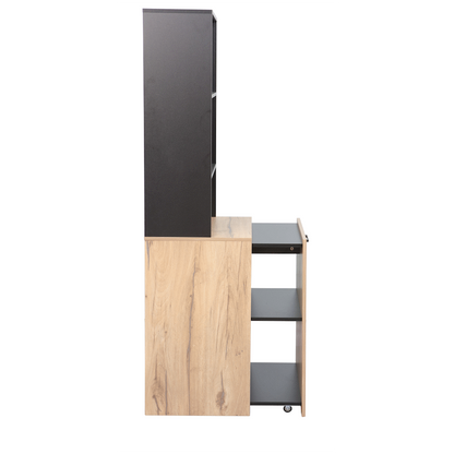 Adaptive Desk, With  Bookshelf