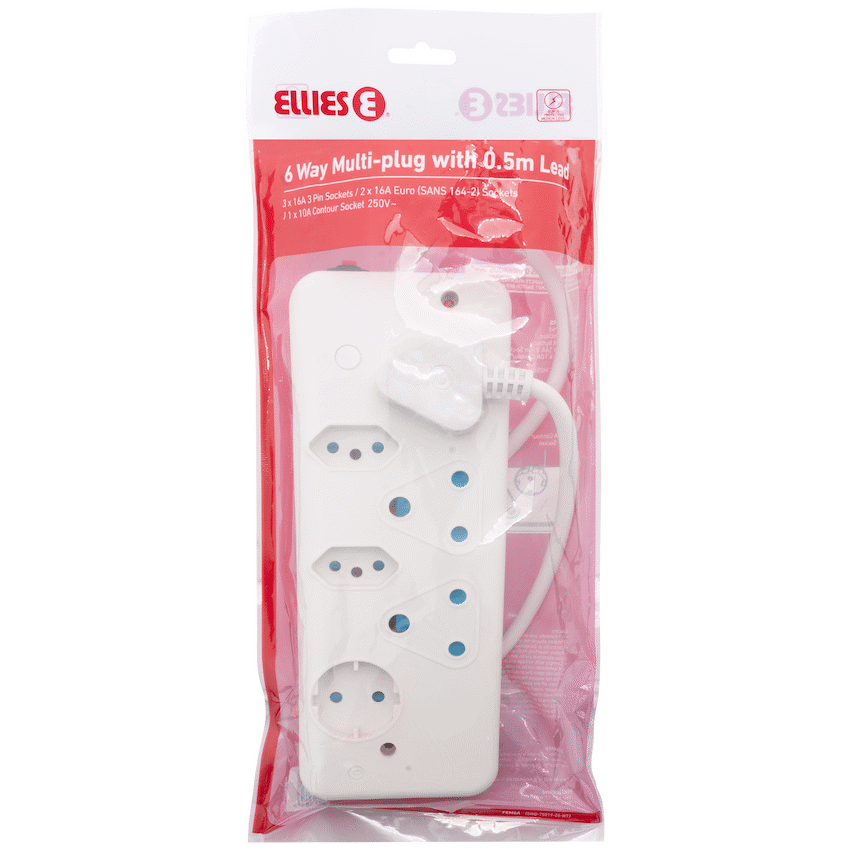 Ellies  6 Way Basic Multiplug