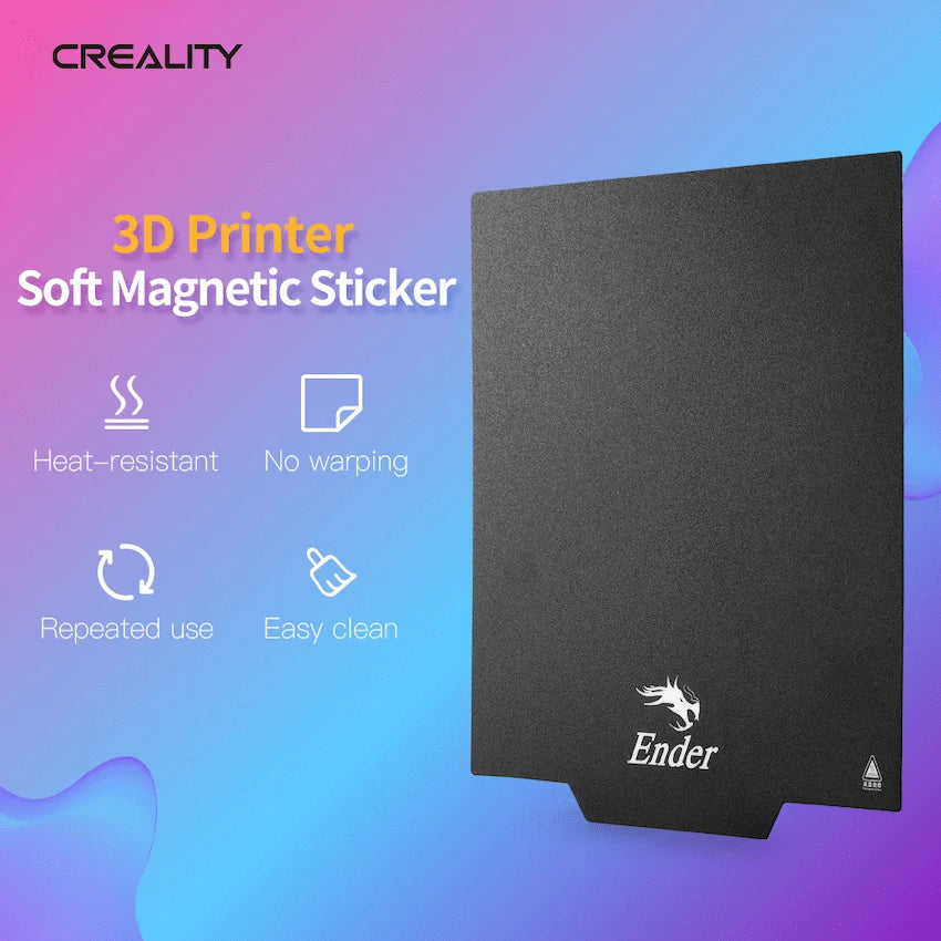 Ender Soft Magnetic Bed - 235x235 Ender-3 V2_Ender-3_Ender-3_KR_Ender-3 Pro_Ender-3S_CR20_CP-01_