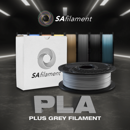 SA Filament Silk PLA Plus Gloss Filament 1kg - Grey