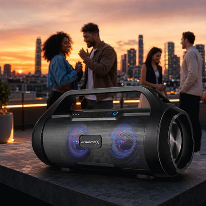 VolkanoX Cobra Series Bluetooth Speaker - Black