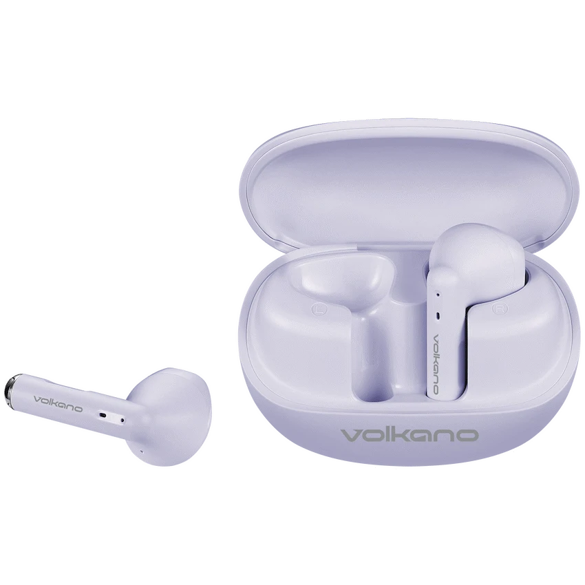 Volkano Buds X3 TWS Earphones with ENC  - Purple