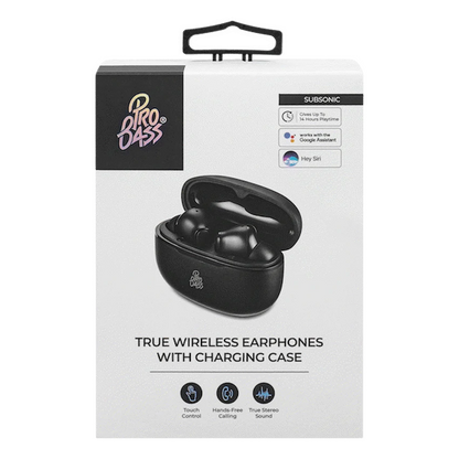 ProBass SubSonic TWS Earphone - Black